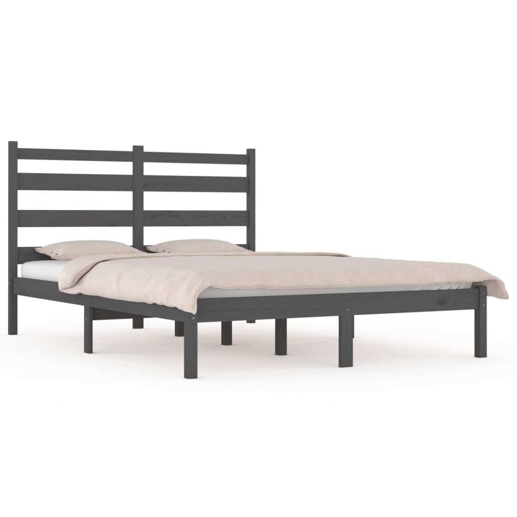 Estructura de cama 200x200 Gris