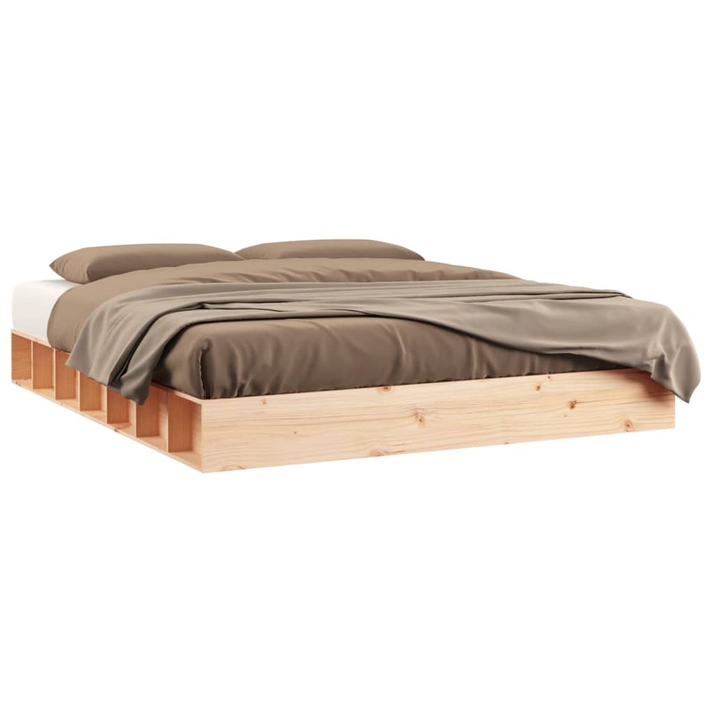 Estructura de cama 180x200 Marrón