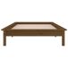 Estructura de cama de madera con LED 90x190 Estructura de cama de madera con LED 90x190 Blanco