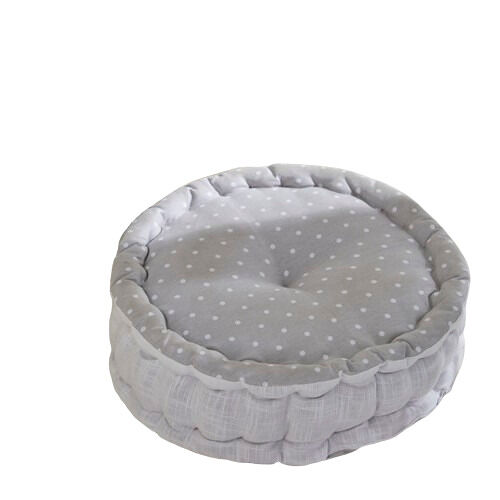 Cojín de suelo circular, estampado, 100% algodón. M/HeartAcero.14