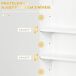 Armario de Pared MDF kleankin, hogar - baño Armario de Pared MDF kleankin, hogar - baño Blanco