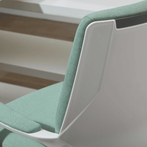 Vinsetto Cadeira de Escritório Giratória Cadeira de Escritório Ergonómica com Altura Ajustável Apoio para os Braços Acolchoado e Suporte Lombar Carga Máxima 120 kg 62x69x92-100 cm Verde