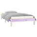 Estructura de cama de madera con LED 90x200 Estructura de cama de madera con LED 90x200 Gris