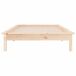 Estructura de cama de madera con LED 90x200 Estructura de cama de madera con LED 90x200 Gris