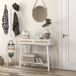 Console Table HOMCOM, hogar - muebles de recibidor Console Table HOMCOM, hogar - muebles de recibidor Blanco