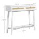 Console Table HOMCOM, hogar - muebles de recibidor Console Table HOMCOM, hogar - muebles de recibidor Blanco