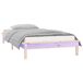 Estructura de cama de madera con LED 100x200 Estructura de cama de madera con LED 100x200 Gris