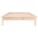 Estructura de cama de madera con LED 100x200 Estructura de cama de madera con LED 100x200 Gris