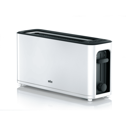 Torradeira Braun HT3100WH 1000W Branco PretoPrateado