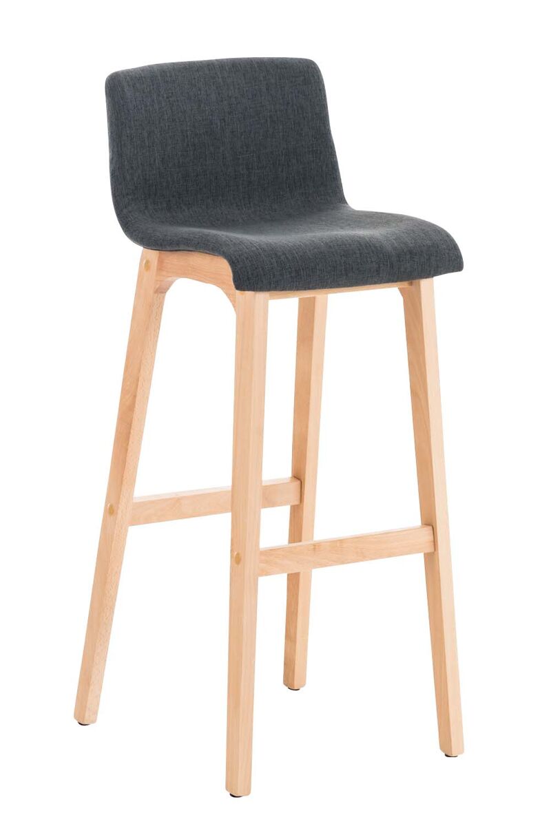 Taburete hoover con base de madera 101x41x46 cm