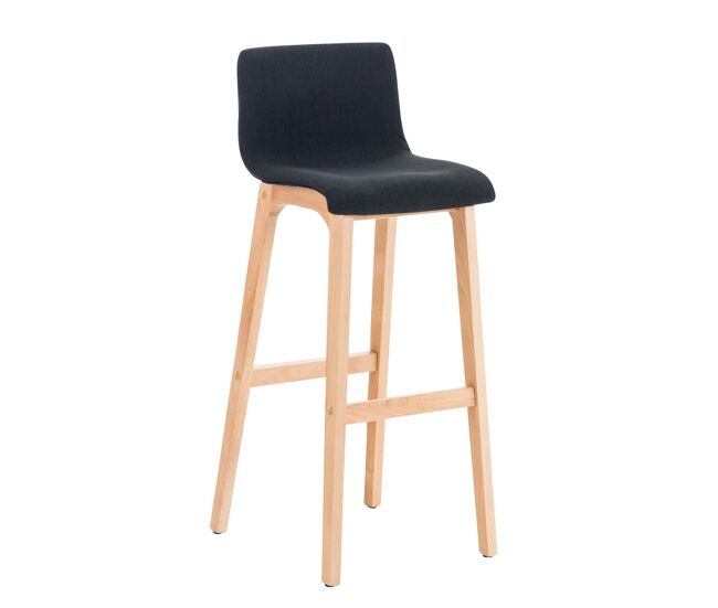 Taburete hoover con base de madera 101x41x46 cm