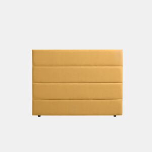 Cabeceira Estofada GENOVA Aqualine 220x120x8 cm - MOSTARDA - Moonia