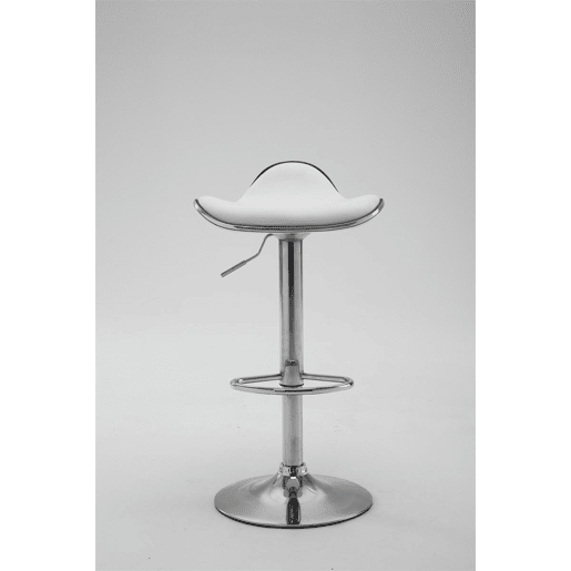 Banqueta de couro sintético Shanghai 91x45x45 cm