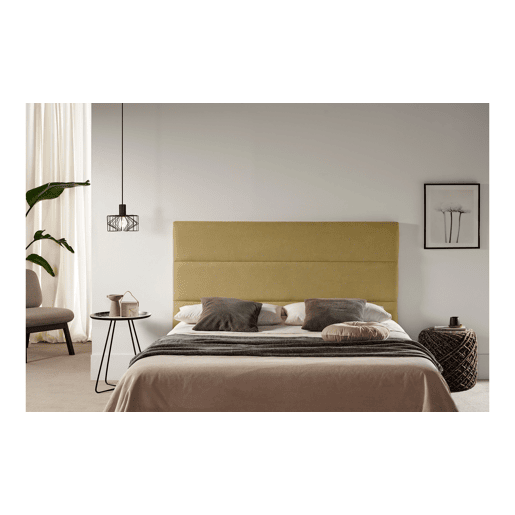 Cabeceira Estofada GENOVA Aqualine 100x120x8 cm - Fúcsia - Moonia