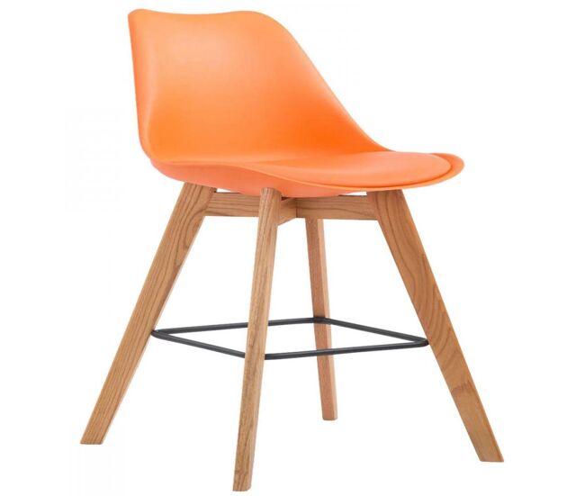Taburete metz con estructura de plástico 112x48x56 cm