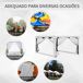Carpa de Jardín Metal, PE Outsunny Carpa de Jardín Metal, PE Outsunny Blanco