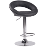 Banco de bar Olinda imitação de couro 101x53x47 cm