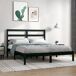 Estructura de cama 140x190 Estructura de cama 140x190 Negro
