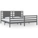 Estructura de cama 200x200 Estructura de cama 200x200 Gris