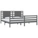 Estructura de cama 200x200 Estructura de cama 200x200 Gris