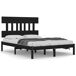 Estructura de cama 140x190 Estructura de cama 140x190 Negro