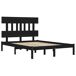 Estructura de cama 140x190 Estructura de cama 140x190 Negro