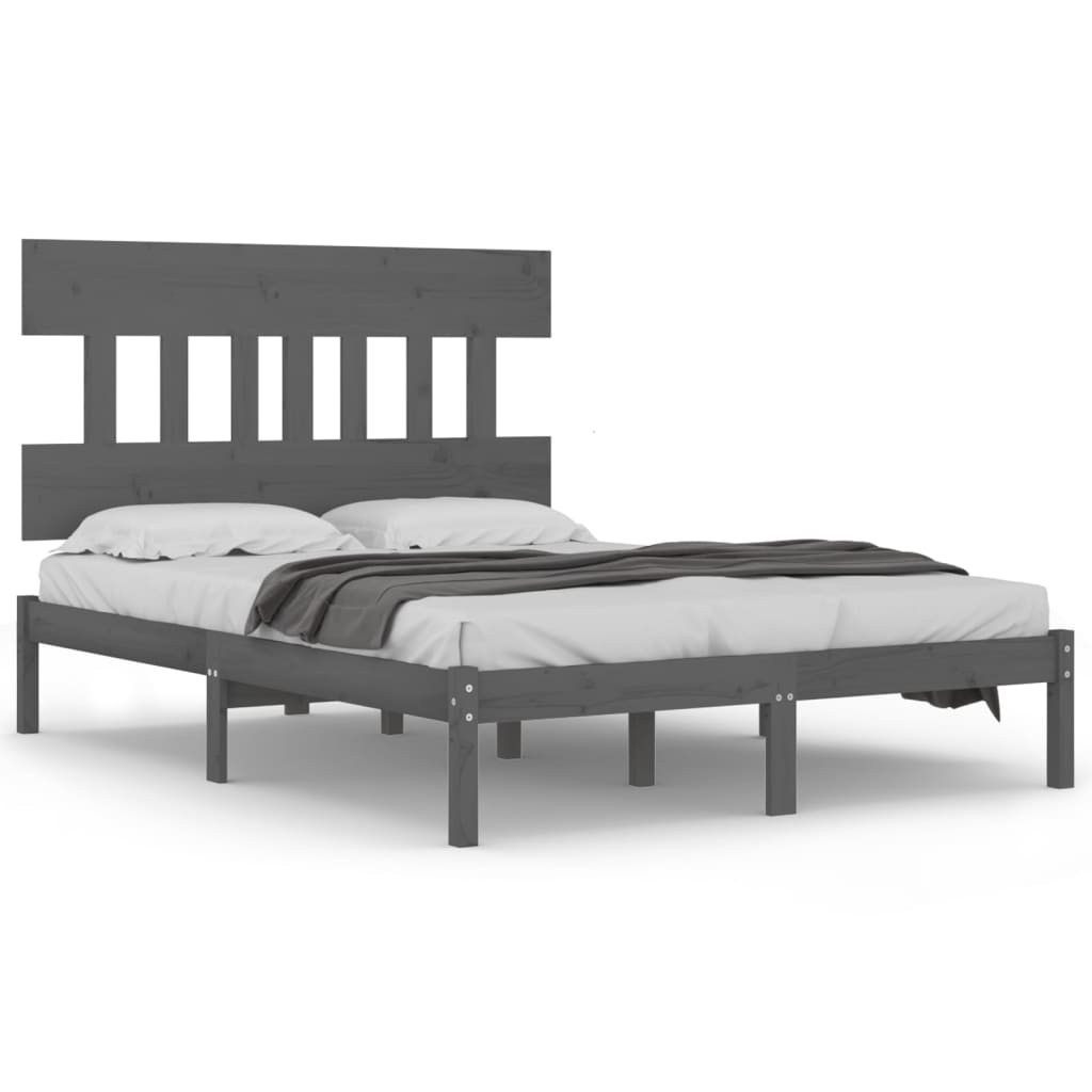 Estructura de cama 200x200 Gris
