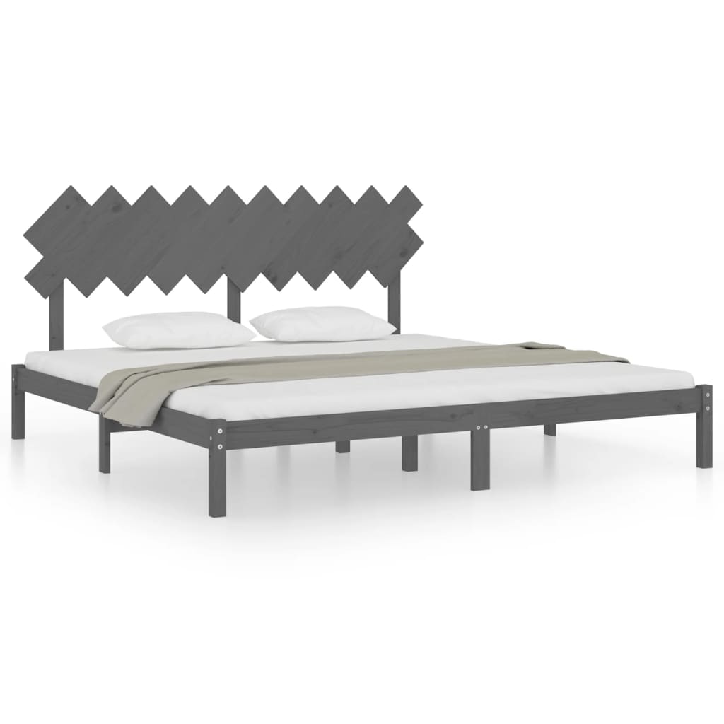 Estructura de cama 200x200 Gris