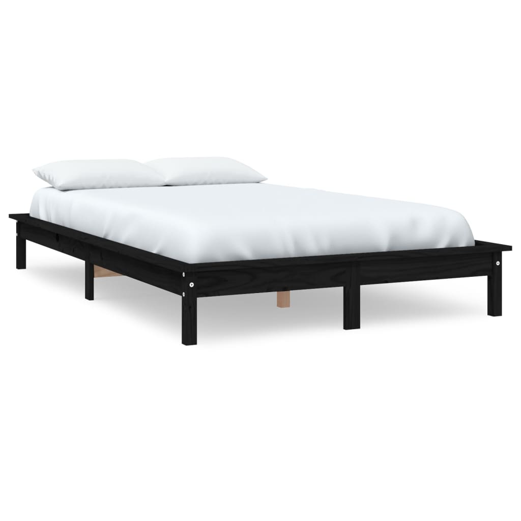 Estructura de cama 150x200 Negro