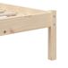 Estructura de cama 90x190 Estructura de cama 90x190 Natural
