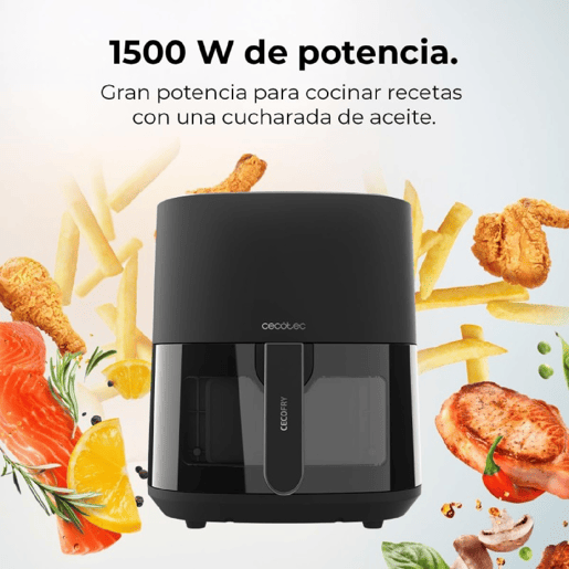 Fritadeira sem Óleo Cecotec Cecofry Fantastik Window 5500 1500 W 5,5 L