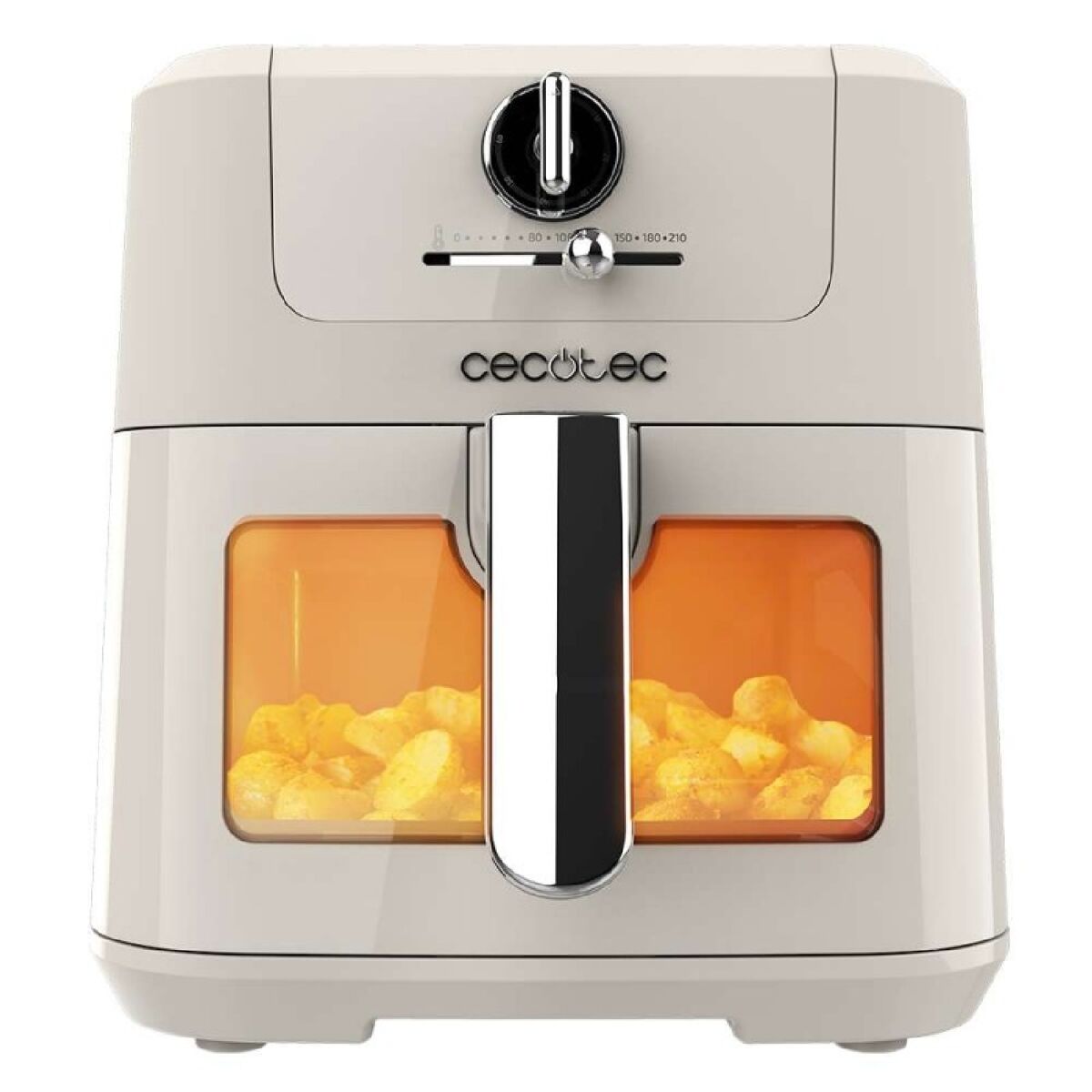 Freidora de aire Cecotec Cecofry Antique 5000 Window 1500W 5L di