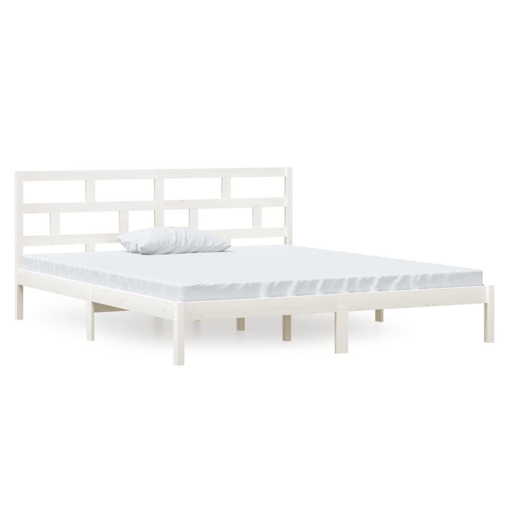 Estructura de cama 135x190 Blanco