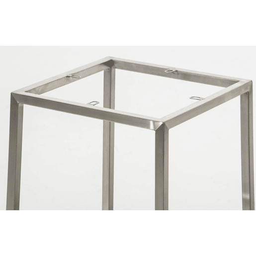 Conjunto de 2 bancos de pano Montreal 85x37x37 cm