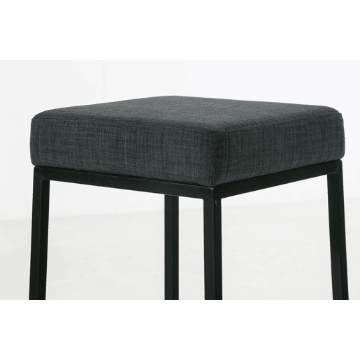 Conjunto de 2 bancos de tecido Montreal 80x37x37 cm