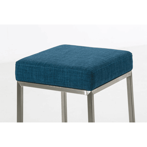 Conjunto de 2 bancos de tecido Montreal 80x37x37 cm
