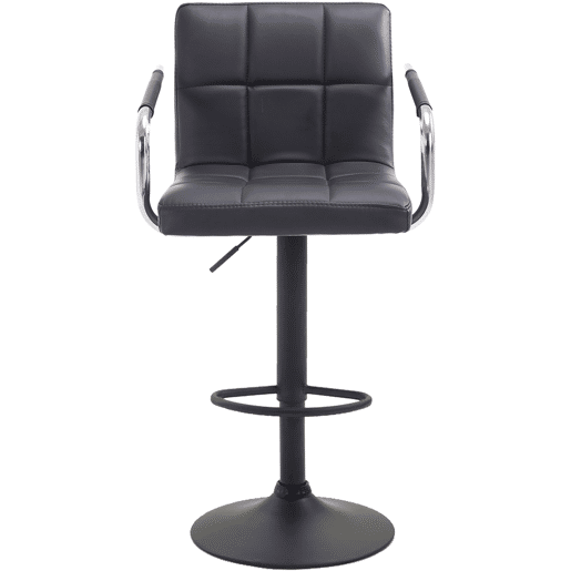 Conjunto de 2 bancos de bar - Lucy V2 - Pele Simil 112x54x46 cm