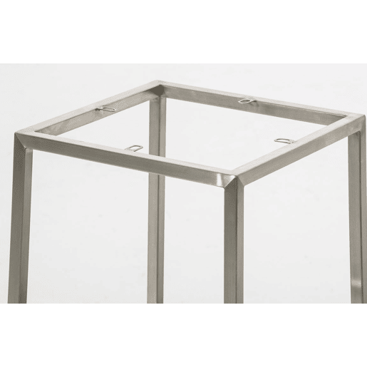 Conjunto de 2 bancos de pano Montreal 85x37x37 cm