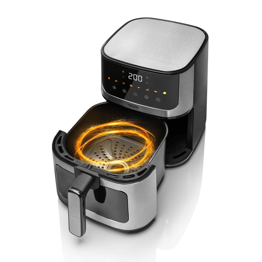 Fritadeira sem Óleo Digital HAEGER Magic Window - 4.7 L, 8 Programas, Ecrã Digital,1200W