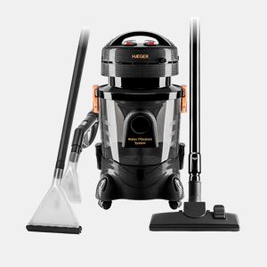 Máquina de Lavagem Multifunções HAEGER Aquaclean Pro - Lavagem de Carpetes e Estofos, Filtro de Água