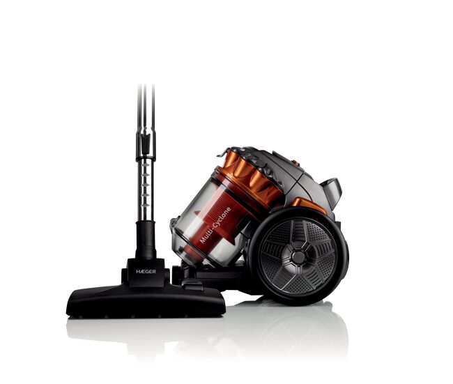Aspirador sin bolsa haeger max cyclon - 700w 3 litros