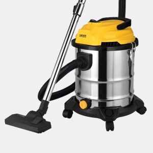 Aspirador de sólidos e líquidos HAEGER Work Force 20 - Em Inox 1200W 20L