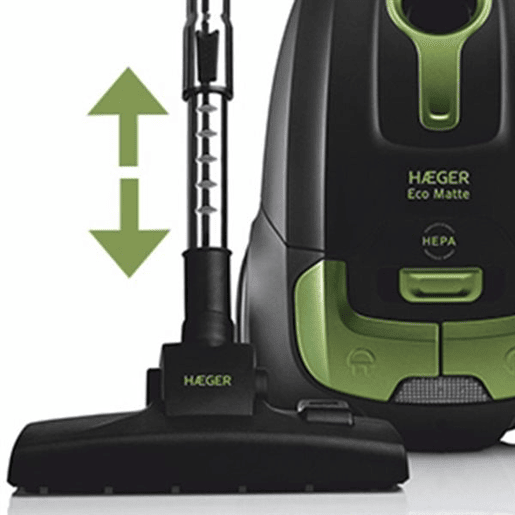Aspirador com saco HAEGER Eco Matte - 700W 4L
