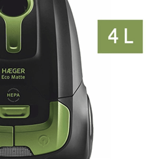 Aspirador com saco HAEGER Eco Matte - 700W 4L