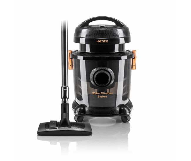 Aspirador con filtro de agua haeger aquaclean 1200
