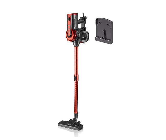 Aspirador vertical haeger venus 600 - 0,6 litros, 600w, filtro ciclónico