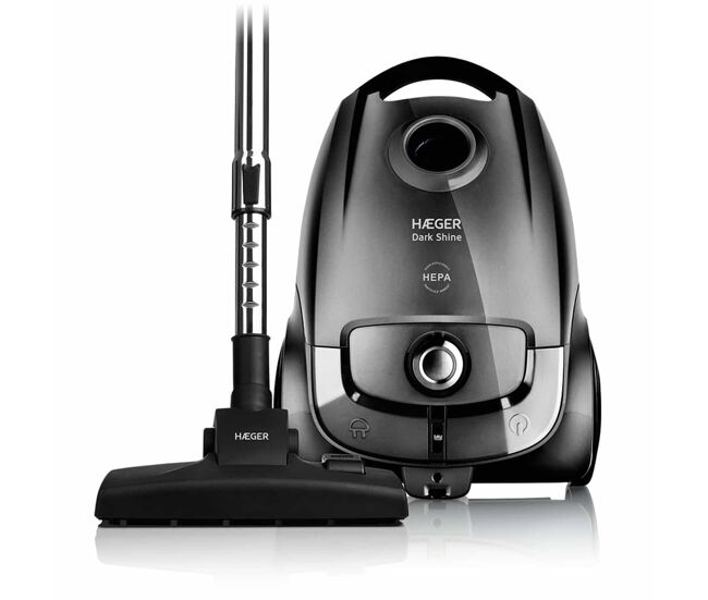 Aspirador con bolsa haeger dark shine - 750w