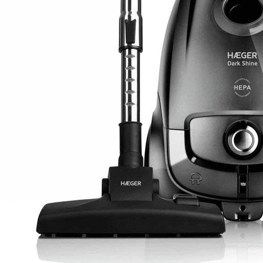 Aspirador silencioso com saco HAEGER DARK SHINE - 700 W