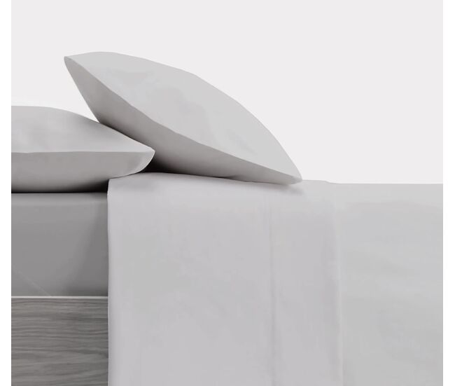 Juego de sábanas liso design perla cama de 90cm donegal collections