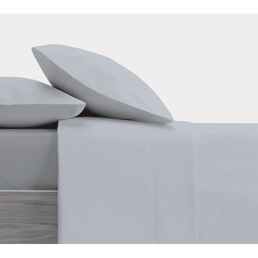 Conjunto de lençóis de design azul liso para cama de 150160 cm Donegal Collections